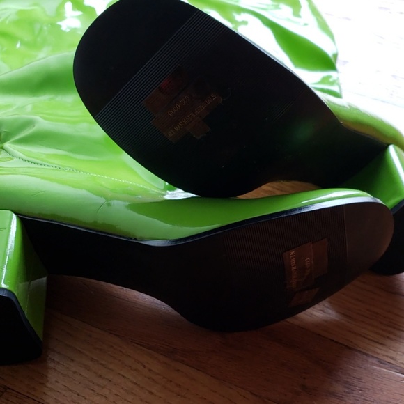 NEW Funtasma Patent KneeHigh Boot Sz 11-Irregular - Picture 8 of 8